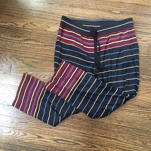 Ann Taylor LOFT Striped Rayon Pants